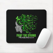 Schmetterling Psychische Gesundheit S Bewusstseins Mousepad (Mit Mouse)