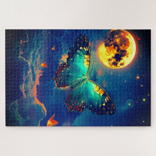 Schmetterling Puzzle (Horizontal)