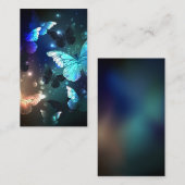 Schmetterling Rabattkarte (Vorne/Hinten)