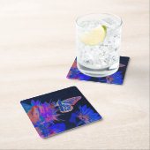 Schmetterling  rechteckiger pappuntersetzer (Vor Ort)