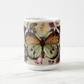 Schmetterling & Rose Kaffeezubereitung Tasse (Mittel)