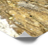 Schmetterling - Roter Admiral Poster (Ecke)