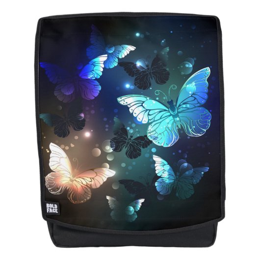 Schmetterling Rucksack (Vorderseite)