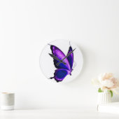 Schmetterling Runde Wanduhr (Zuhause)