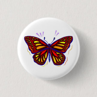 Schmetterling - Rundtaste Button