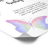 Schmetterling sagt nicht, Baby Poster (Ecke)