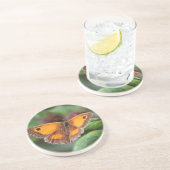 Schmetterling Sandstein Untersetzer (Seite)