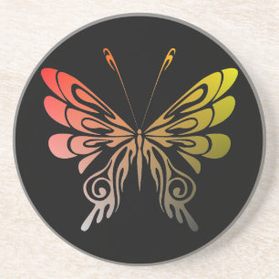 Schmetterling Sandstein Untersetzer