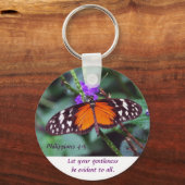 Schmetterling - sanft schlüsselanhänger (Vorderseite)