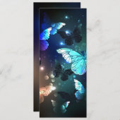 Schmetterling Save The Date (Vorne/Hinten)