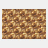 Schmetterling-Schimmer Rosa-Blau-Glitzer glänzen Geschenkpapier Set (Vorderseite 3)