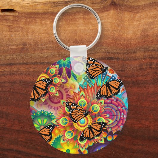 Schmetterling Schlüsselanhänger (Vorderseite)