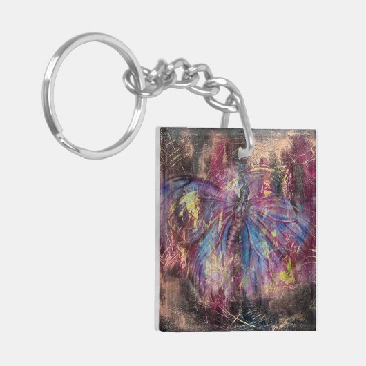 Schmetterling Schlüsselanhänger (Vorderseite links)