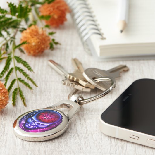 "Schmetterling" Schlüsselanhänger (Seite)