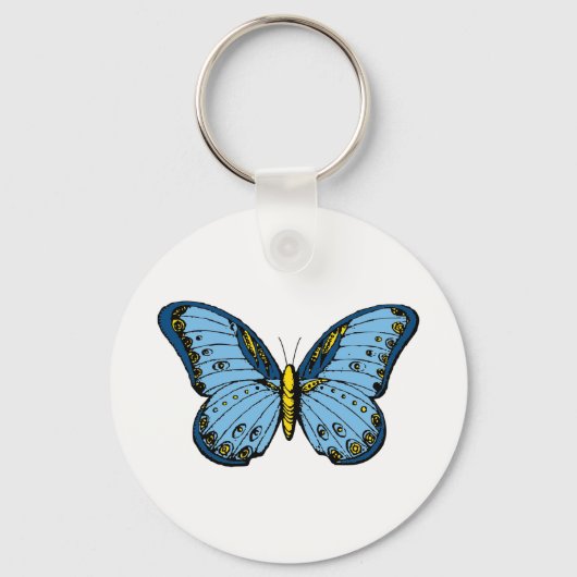 Schmetterling Schlüsselanhänger (Vorderseite)