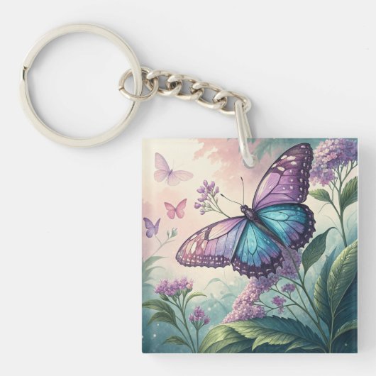 Schmetterling Schlüsselanhänger (Vorderseite)