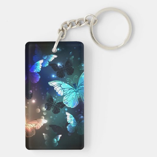 Schmetterling Schlüsselanhänger (Rückseite)
