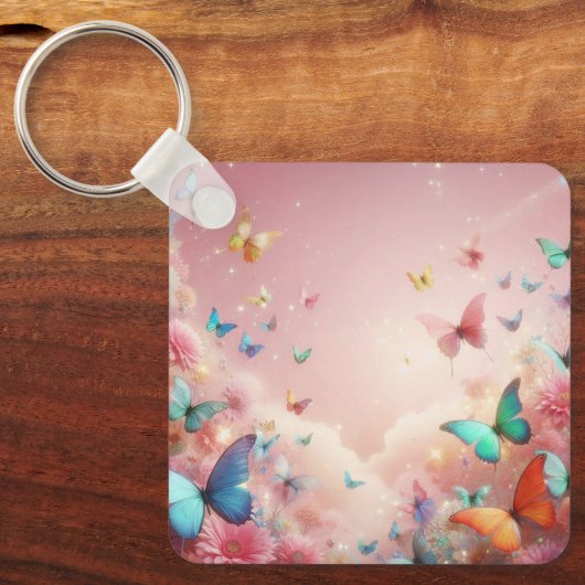 Schmetterling Schlüsselanhänger (Vorderseite)