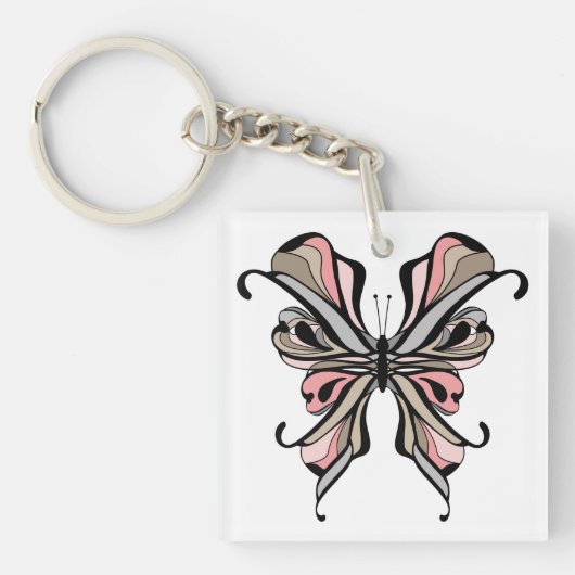 Schmetterling Schlüsselanhänger (Vorderseite)