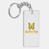 Schmetterling Schlüsselanhänger (Vorderseite links)
