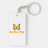 Schmetterling Schlüsselanhänger (Rückseite)