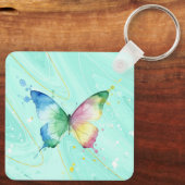 Schmetterling Schlüsselanhänger (Rückseite)