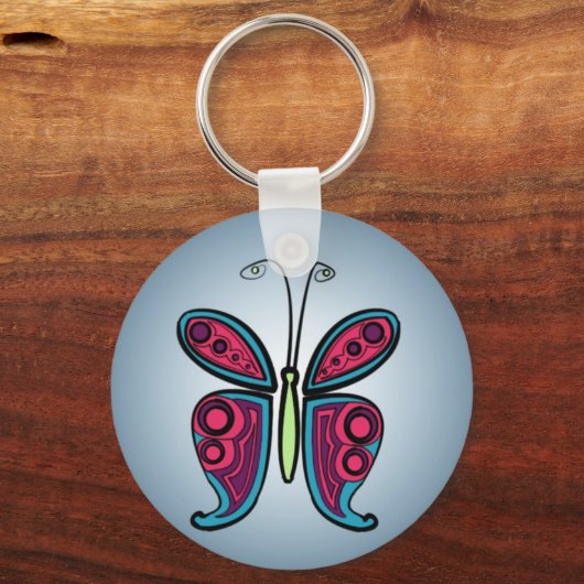Schmetterling Schlüsselanhänger (Vorderseite)