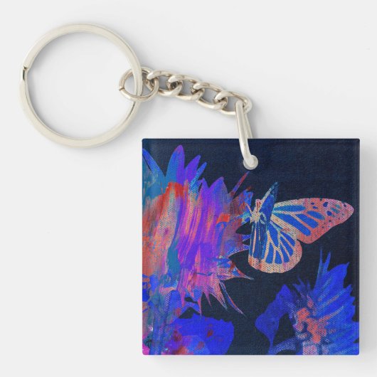 Schmetterling  schlüsselanhänger (Vorderseite)