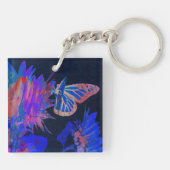 Schmetterling  schlüsselanhänger (Rückseite)