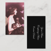 Schmetterling, Schmetterling Visitenkarte (Vorne/Hinten)