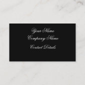 Schmetterling, Schmetterling Visitenkarte (Rückseite)