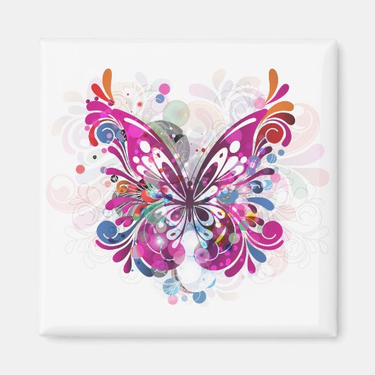 Schmetterling ~ Schmetterlinge individualisieren V Magnet (Vorne)
