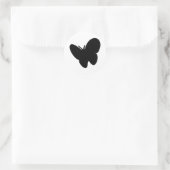 Schmetterling - Schmetterlinge Runder Aufkleber (Tasche)