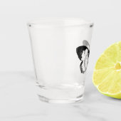 Schmetterling Schnapsglas (Links)