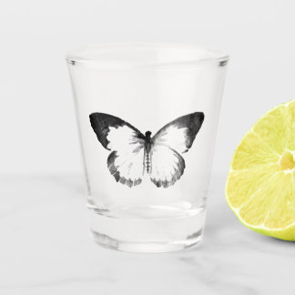 Schmetterling Schnapsglas
