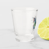 Schmetterling Schnapsglas (Links)