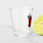 Schmetterling Schnapsglas (Links)