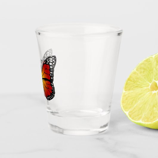 Schmetterling Schnapsglas (Rechts)