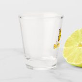 Schmetterling Schnapsglas (Links)