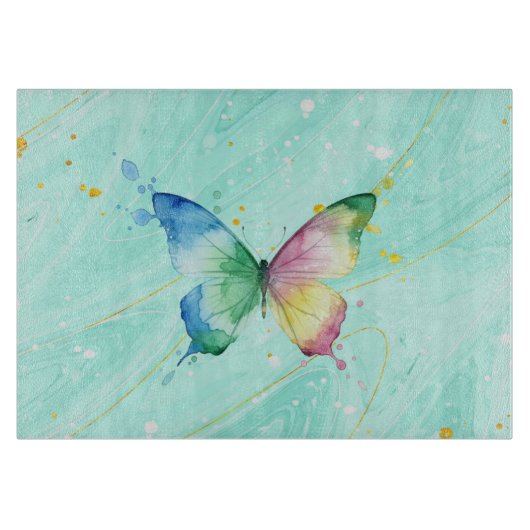 Schmetterling Schneidebrett (Vorderseite)