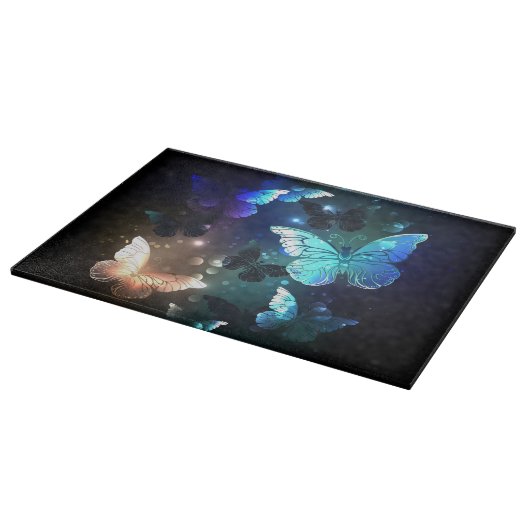 Schmetterling Schneidebrett (Ecke)