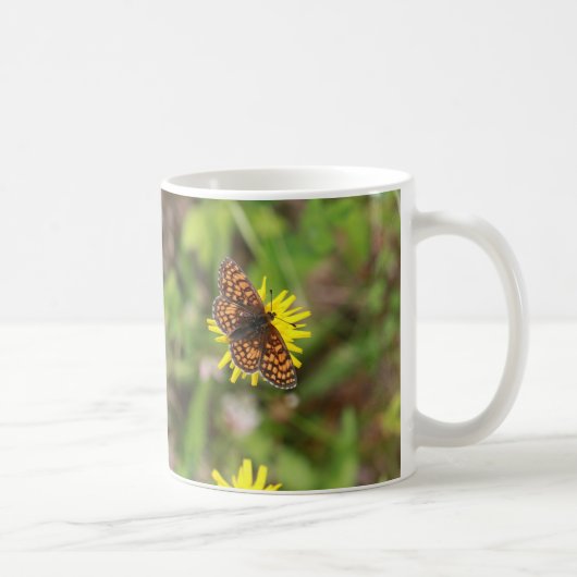 Schmetterling - Schön! Kaffeetasse (Rechts)
