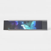 Schmetterling Schreibtischnamensplakette (Vorderseite )