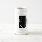 Schmetterling schüchtern blacq bierglas (Mittel)