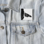 Schmetterling schüchtern blacq button (Beispiel)