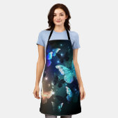 Schmetterling Schürze (Getragen)