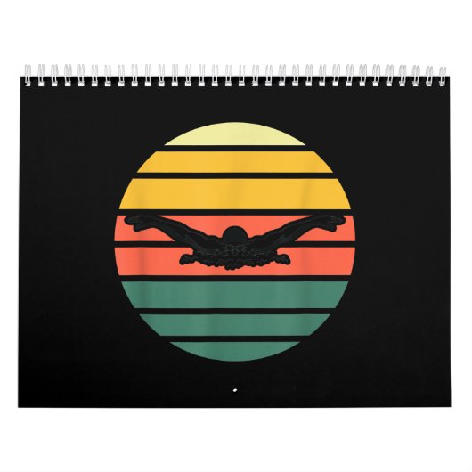 Schmetterling Schwimmer schwimmen Kalender (Titelbild)