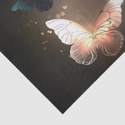 Schmetterling Seidenpapier (Detail)