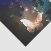 Schmetterling Seidenpapier (Ausschnitt)