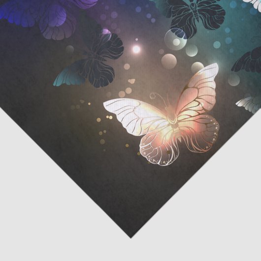 Schmetterling Seidenpapier (Ausschnitt)